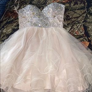 Strapless Prom Dress